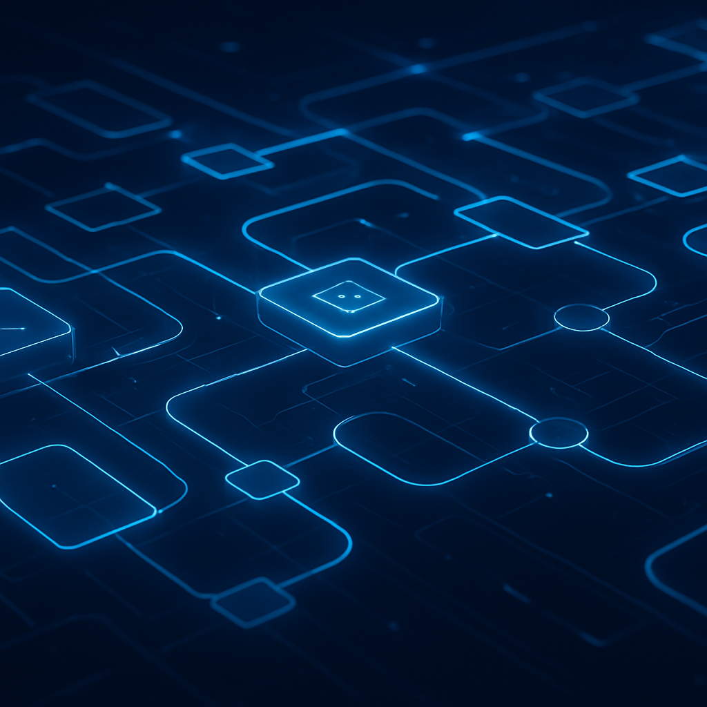 AI automation workflow visualization